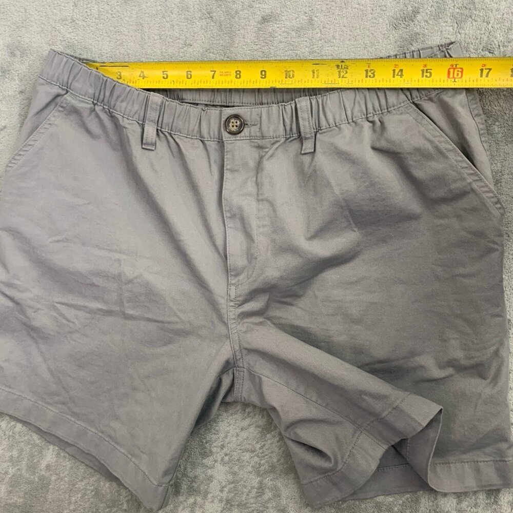 Chubbies Shorts Mens XL Gray Chino The Khakinators Above Knee Preppy Stretch - Picture 4 of 9